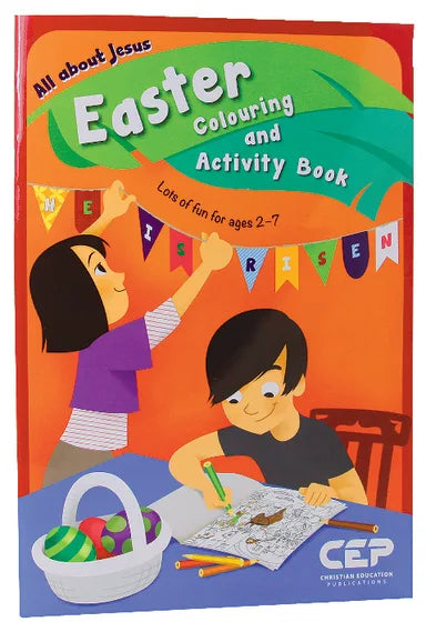 ALL ABOUT JESUS EASTER COLOURING AND ACTIVITY BOOK