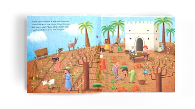 THE STORY OF NOAHS ARK: A FLOOD FROM ABOVE  A RAINBOW  AND A PROMISE OF LOVE