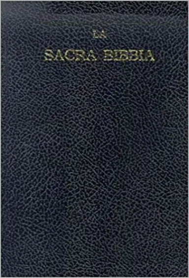 ITALIAN BIBLE DIODATI REFERENCE (BLACK LETTER EDITION) (LARGE PRINT)