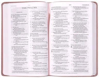B ESV PREMIUM CHURCH BIBLE  BLUSH ROSE