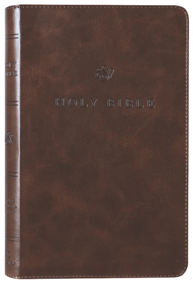 B ESV PREMIUM CHURCH BIBLE  BROWN