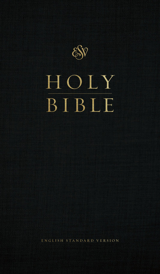 B ESV PEW BIBLE BLACK WITH RESPONSIVE READINGS (BLACK LETTER EDITION)