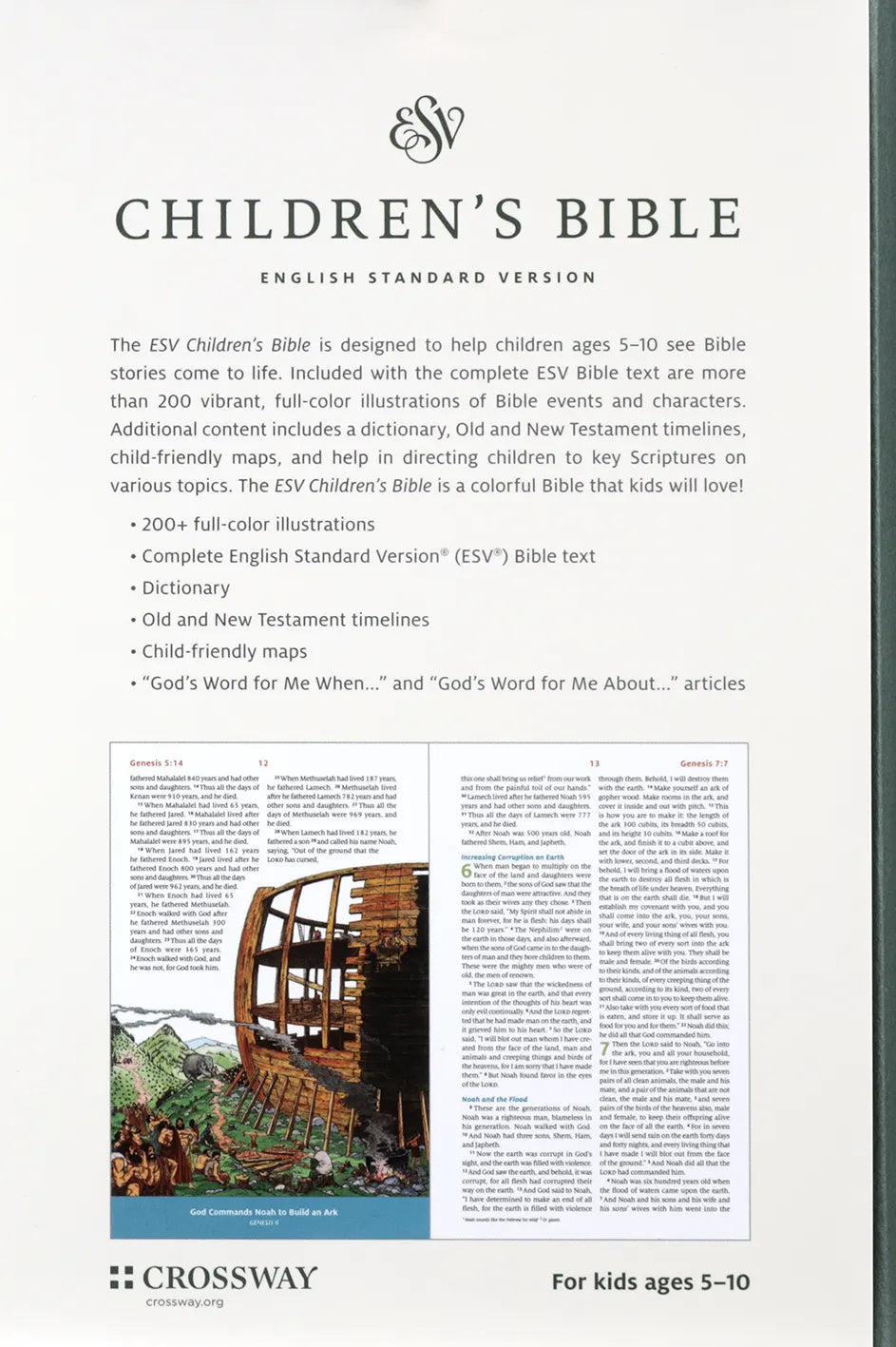 ESV CHILDREN'S BIBLE: LET THE CHILDREN COME