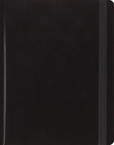 B ESV SINGLE COLUMN JOURNALING BIBLE  BLACK (RED LETTER EDITION)