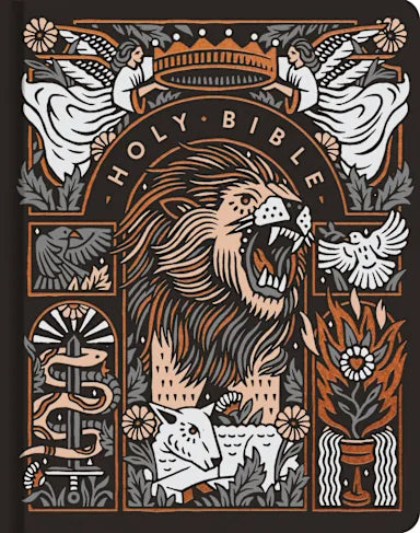 B ESV SINGLE COLUMN JOURNALING BIBLE (RED LETTER EDITION) (JOSHUA NOOM  THE LION AND THE LAMB)