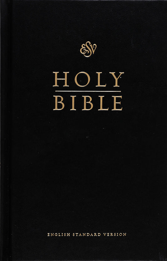 ESV PEW BIBLE BLACK (BLACK LETTER EDITION)