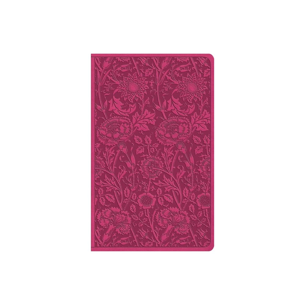 B ESV VEST POCKET NEW TESTAMENT WITH PSALMS AND PROVERBS  BERRY  FLORAL DESIGN (RED LETTER EDITION)