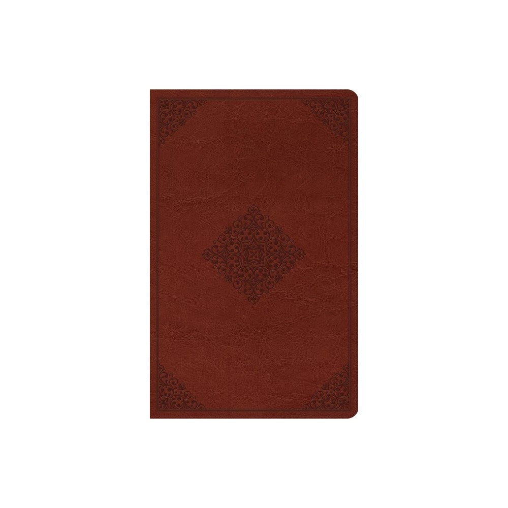 B ESV LARGE PRINT VALUE THINLINE BIBLE TAN  ORNAMENT DESIGN