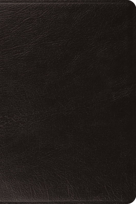 B ESV PERSONAL SIZE REFERENCE BIBLE BLACK (RED LETTER EDITION)