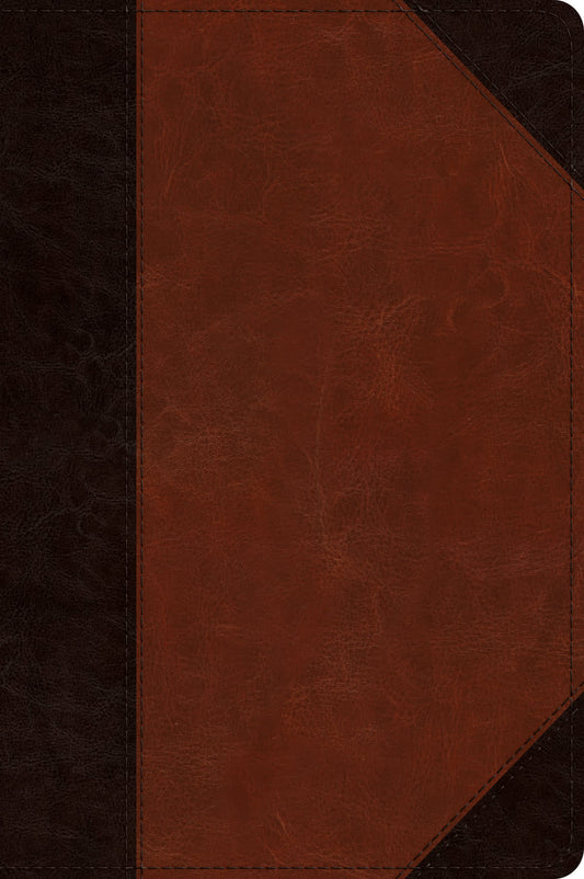 B ESV WIDE MARGIN REFERENCE BIBLE BROWN/CORDOVAN  PORTFOLIO DESIGN (BLACK LETTER EDITION)