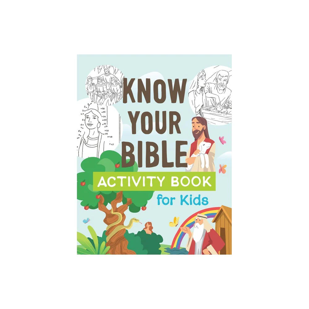 KNOW YOUR BIBLE ACTIVITY BOOK FOR KIDS