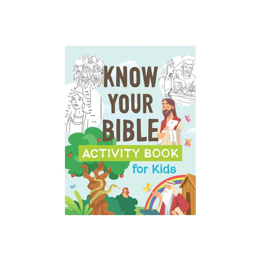 KNOW YOUR BIBLE ACTIVITY BOOK FOR KIDS