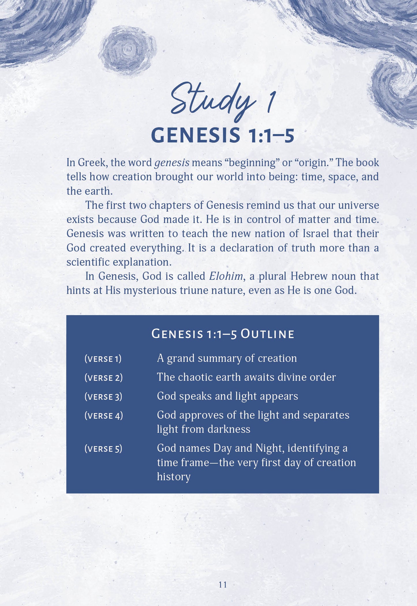GENESIS: AN ALL-IN-ONE STUDY ON BEGINNINGS (THE BIBLE STUDY COLLECTIVE SERIES)