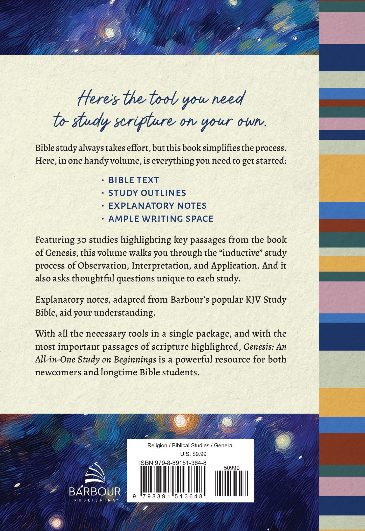 GENESIS: AN ALL-IN-ONE STUDY ON BEGINNINGS (THE BIBLE STUDY COLLECTIVE SERIES)