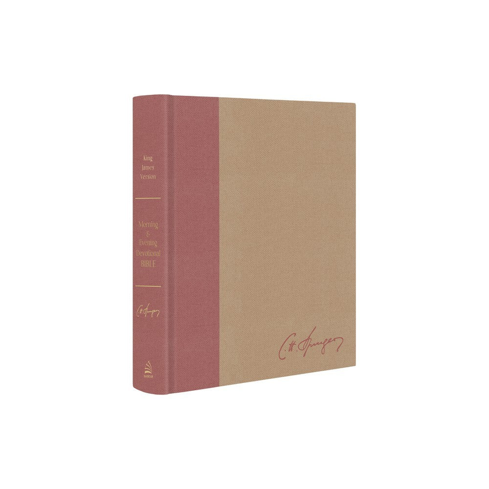 B KJV CHARLES SPURGEON'S MORNING & EVENING DEVOTIONAL BIBLE (RED LETTER EDITION)
