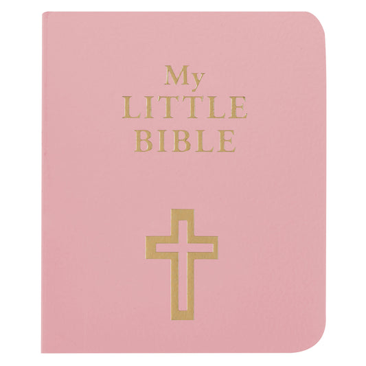 NOVELTY: MY LITTLE BIBLE  LIGHT PINK