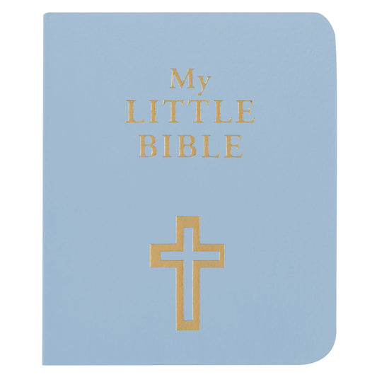 NOVELTY: MY LITTLE BIBLE  LIGHT BLUE
