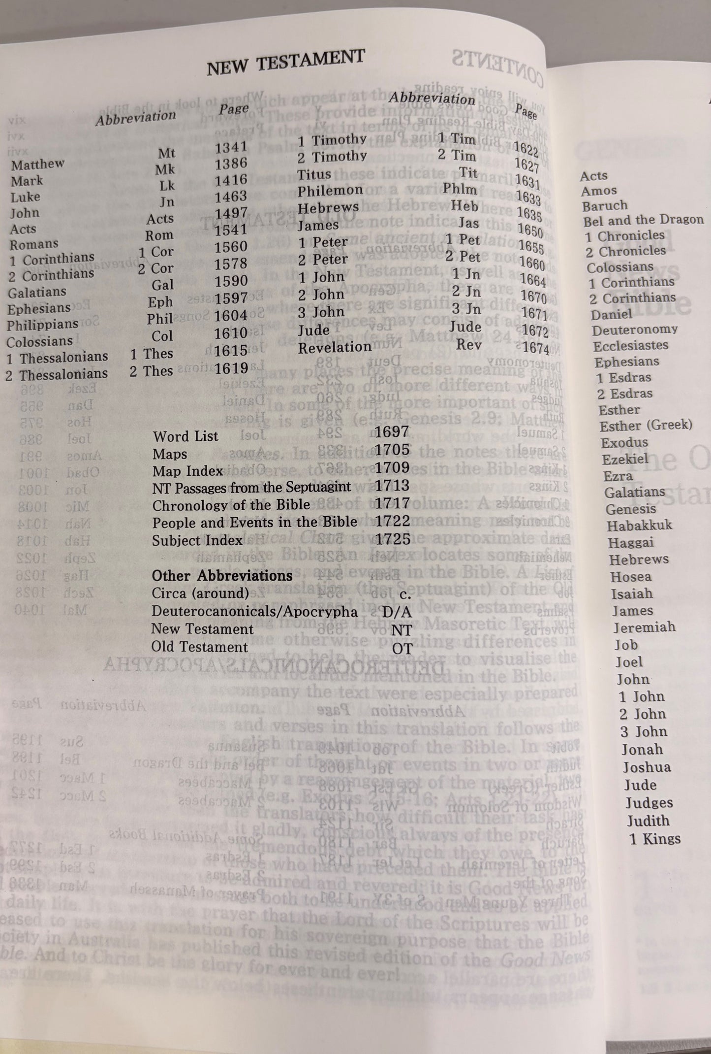 B GNB AUSTRALIAN TEXT CATHOLIC WITH APOCRYPHA/DEUTEROCANONICALS