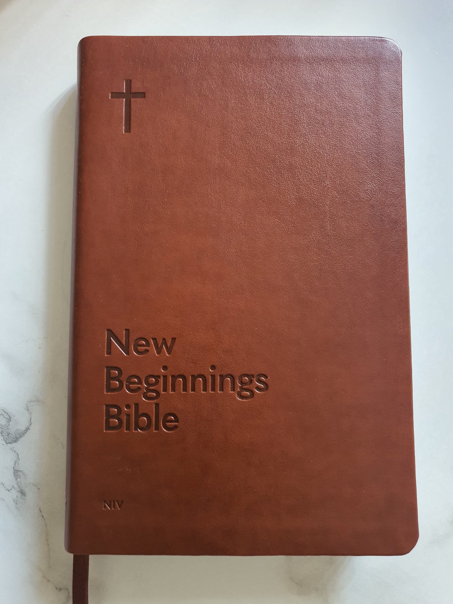 NIV NEW BEGINNINGS BIBLE CLASSIC BROWN