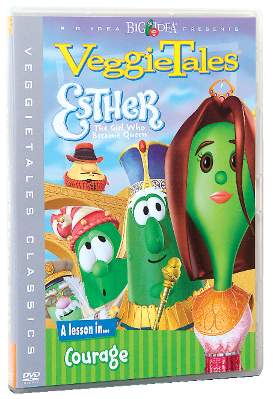 DVD VEGGIE TALES #14:ESTHER GIRL WHO BECAME QUEEN