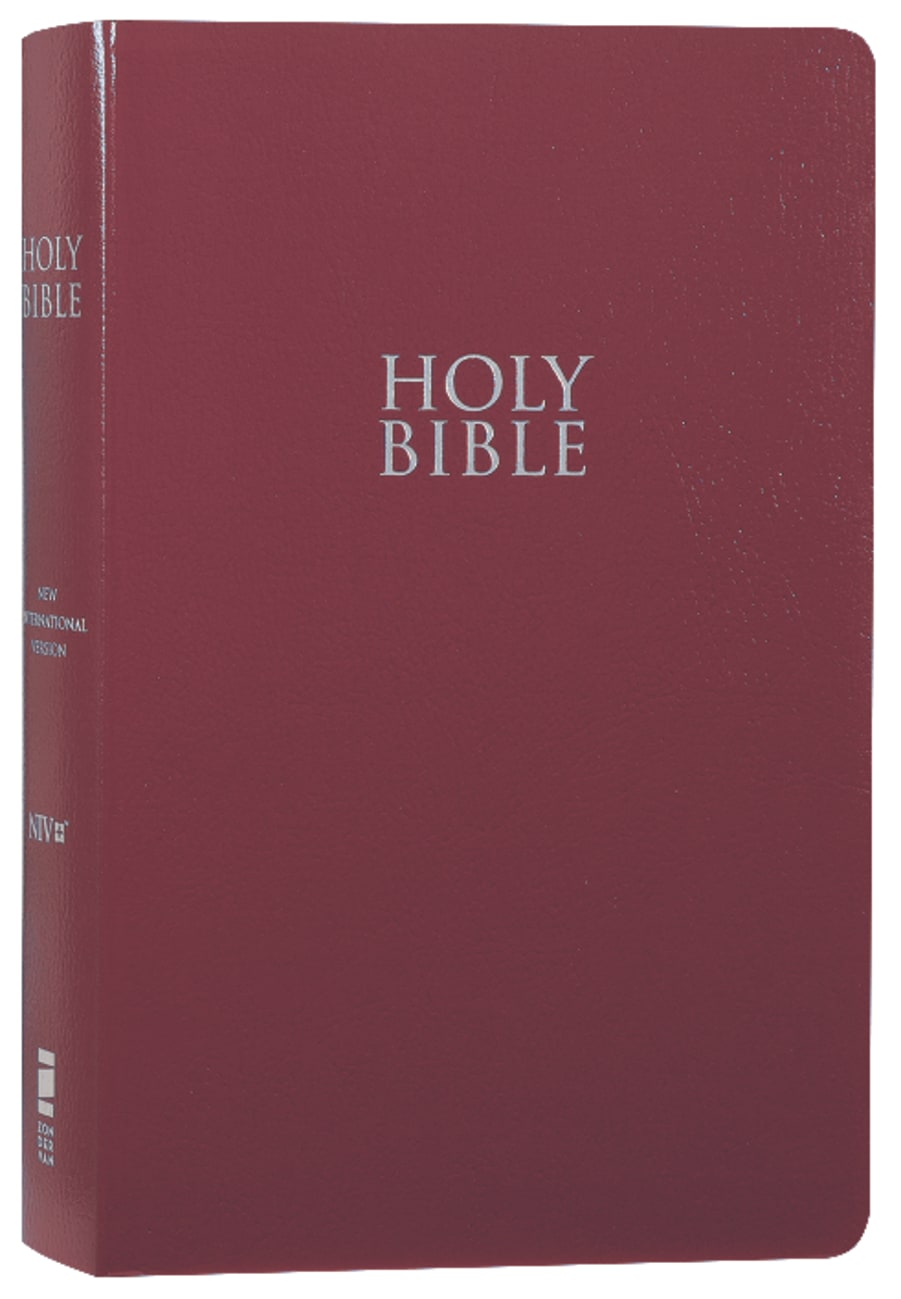 B NIV GIFT AND AWARD BIBLE BURGUNDY (RED LETTER EDITION)