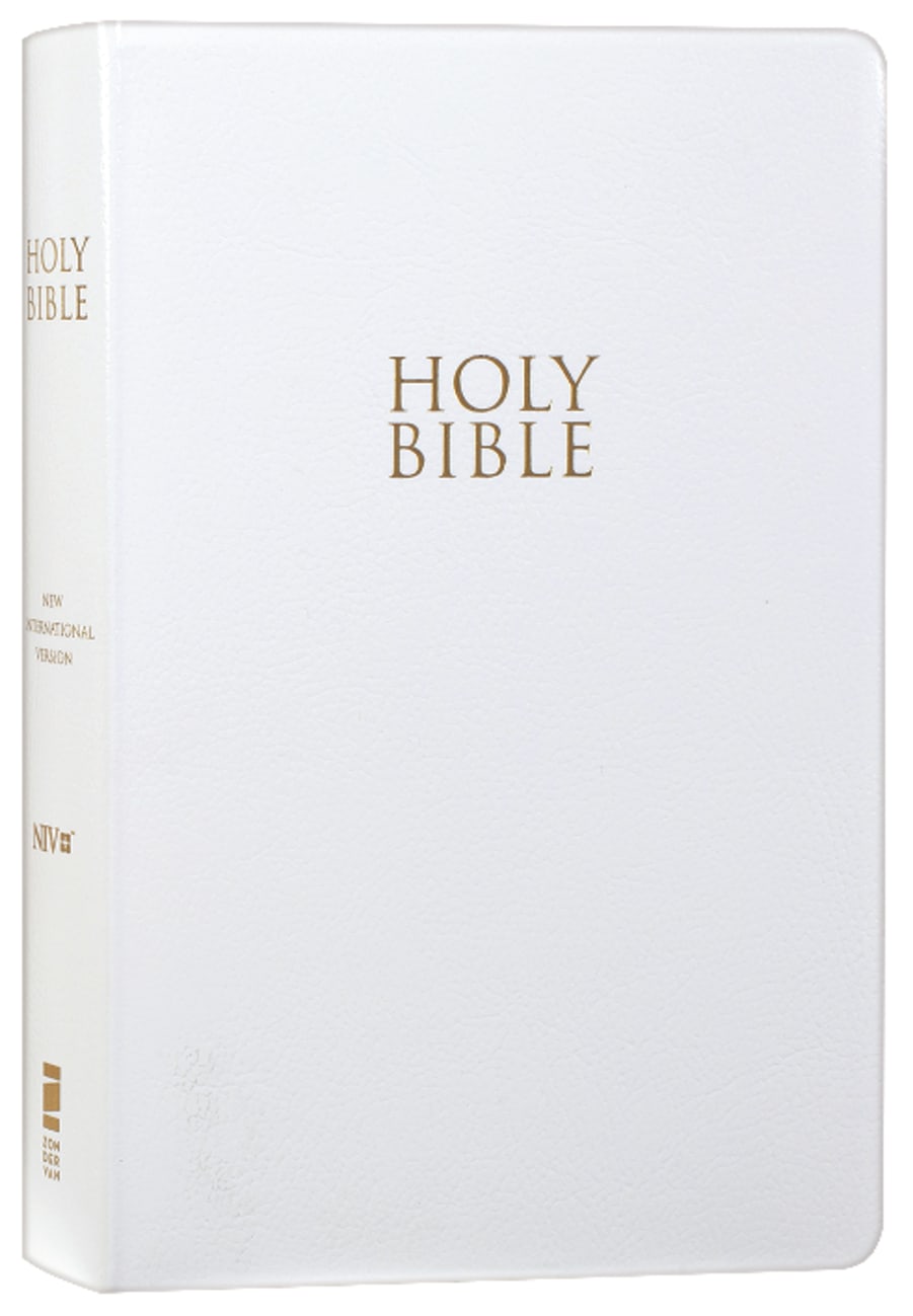 B NIV GIFT AND AWARD BIBLE WHITE (RED LETTER EDITION)