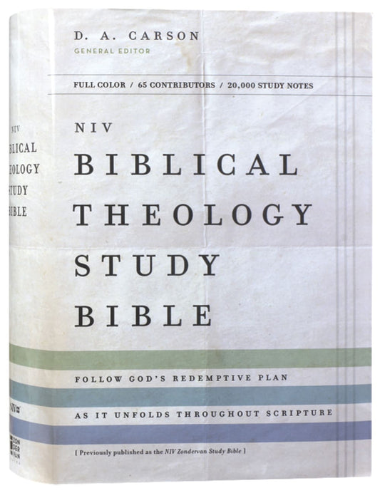 B NIV BIBLICAL THEOLOGY STUDY BIBLE (BLACK LETTER EDITION)