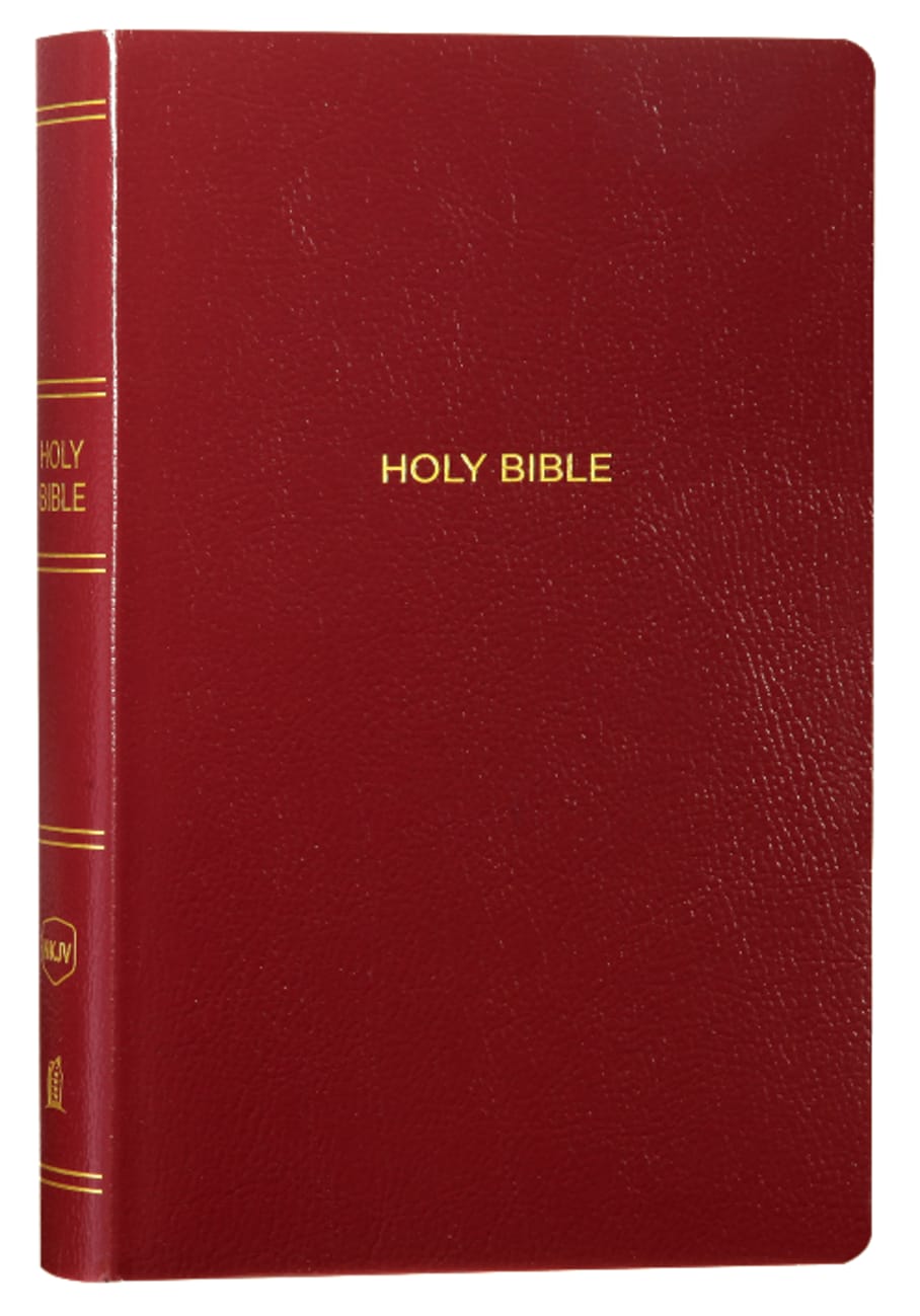 B NKJV GIFT AND AWARD BIBLE BURGUNDY (RED LETTER EDITION)