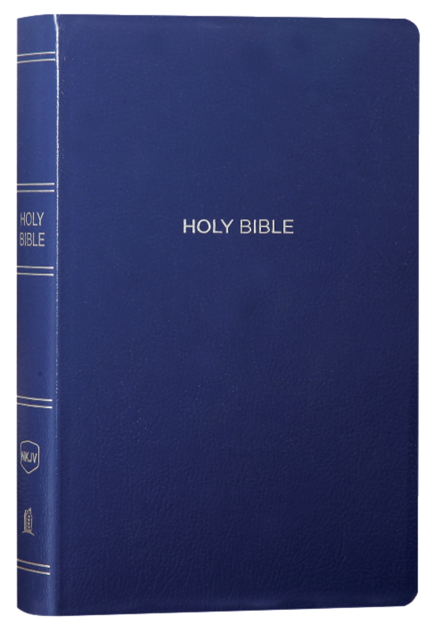 B NKJV GIFT AND AWARD BIBLE BLUE (RED LETTER EDITION)