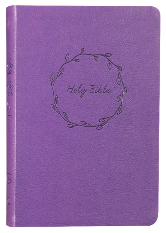 B NKJV VALUE THINLINE BIBLE LARGE PRINT PURPLE (RED LETTER EDITION)
