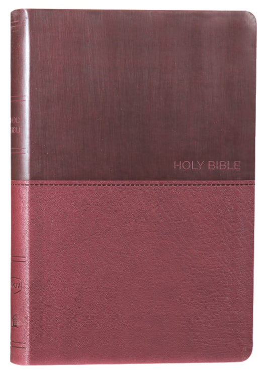 B NKJV VALUE THINLINE BIBLE LARGE PRINT BURGUNDY (RED LETTER EDITION)