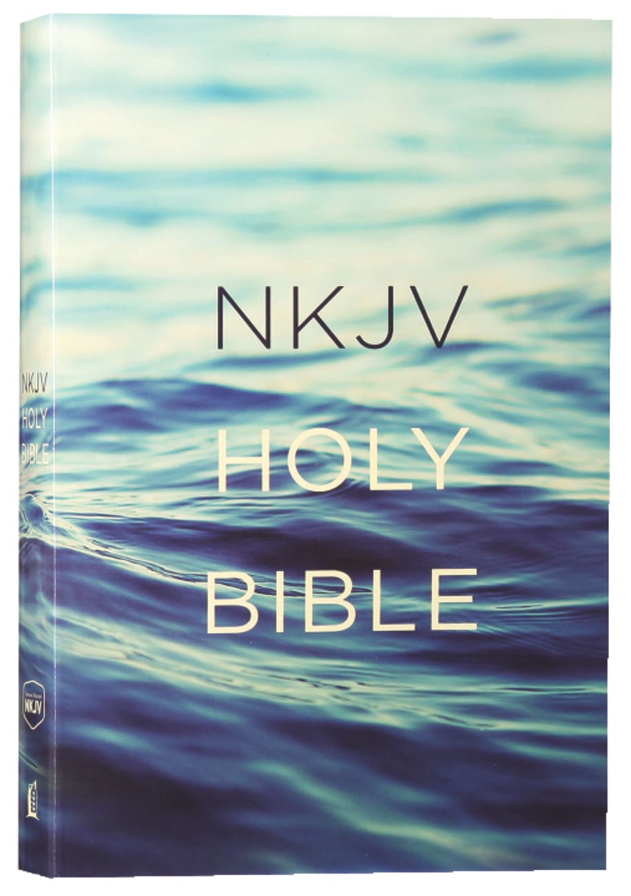 B NKJV VALUE OUTREACH BIBLE BLUE OCEAN SCENIC