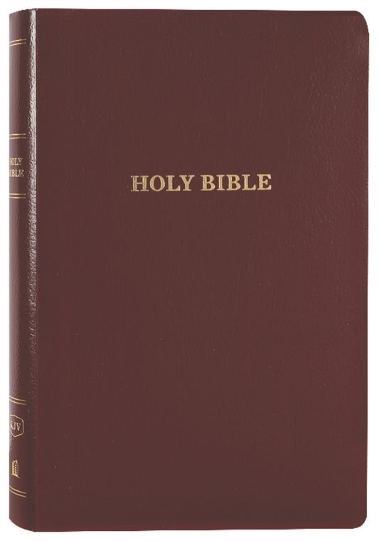 B KJV GIFT AND AWARD BIBLE BURGUNDY (RED LETTER EDITION)