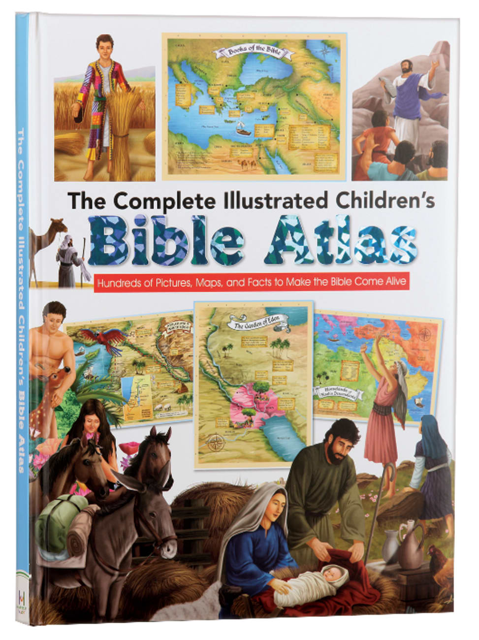 COMPLETE ILLUSTRATED CHILDREN'S BIBLE ATLAS  THE: HUNDREDS OF PICTURE