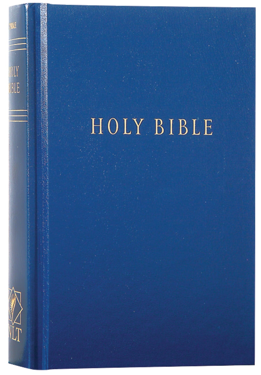 B NLT PEW BIBLE NAVY (BLACK LETTER EDITION)