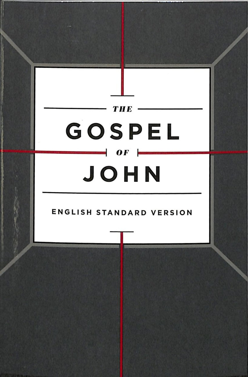 B ESV GOSPEL OF JOHN CROSS DESIGN (BLACK LETTER EDITION)