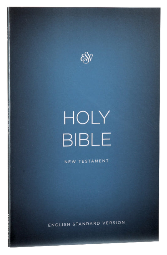 B ESV OUTREACH NEW TESTAMENT BLUE (BLACK LETTER EDITION)