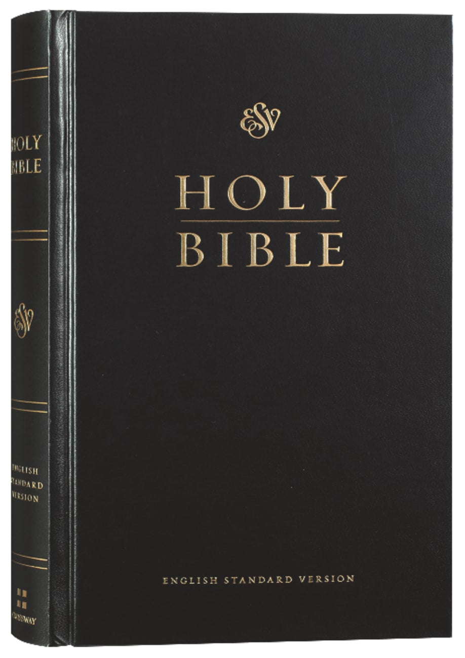 B ESV PEW BIBLE BLACK (BLACK LETTER EDITION)