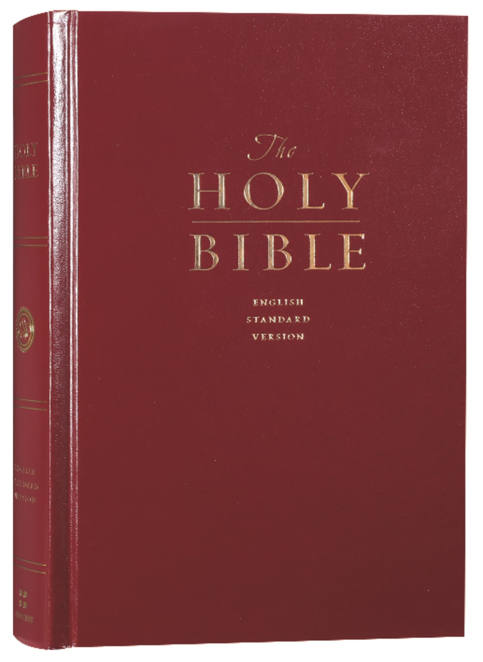 B ESV PREMIUM PEW AND WORSHIP BIBLE BURGUNDY (BLACK LETTER EDITION)