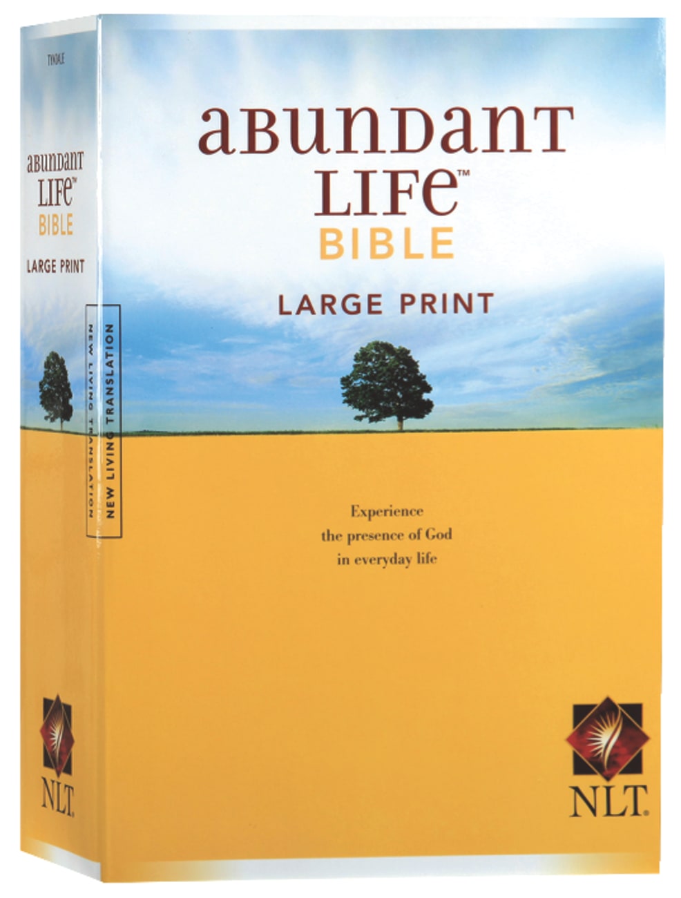 B NLT ABUNDANT LIFE BIBLE LARGE PRINT (BLACK LETTER EDITION)