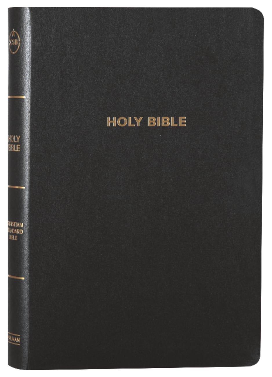 B CSB GIFT & AWARD BIBLE BLACK (RED LETTER EDITION)