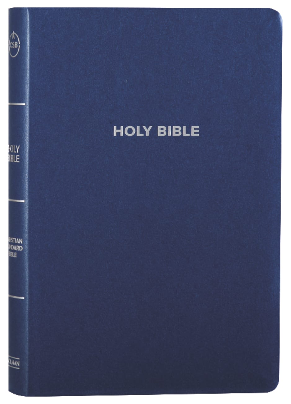 B CSB GIFT & AWARD BIBLE BLUE (RED LETTER EDITION)