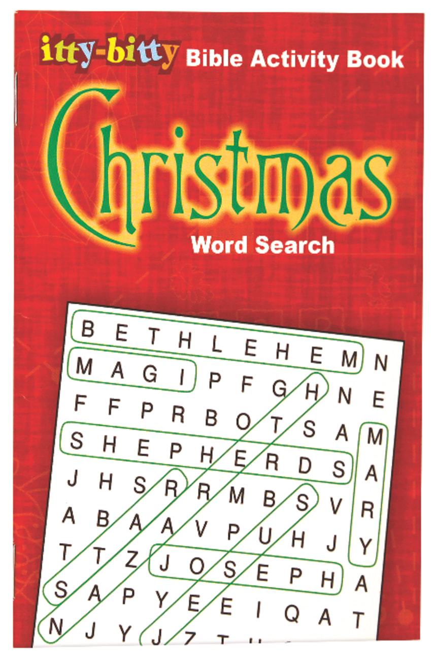 ITTY-BITTY: ACTIVITY BOOK CHRISTMAS WORD SEARCH