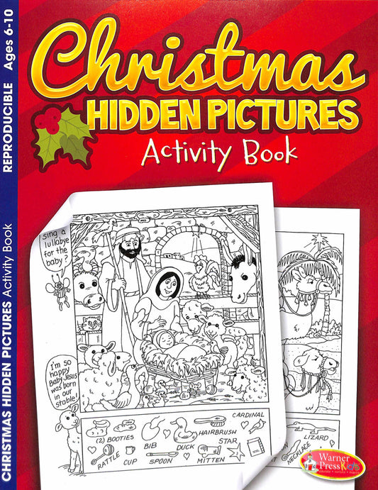 WPCAB: CHRISTMAS HIDDEN PICTURES (AGES 6-10 REPRODUCIBLE)