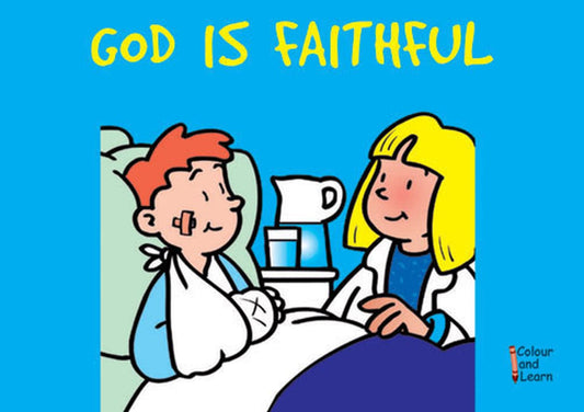 LEARN ABOUT GOD COLOURING: GOD IS FAITHFUL