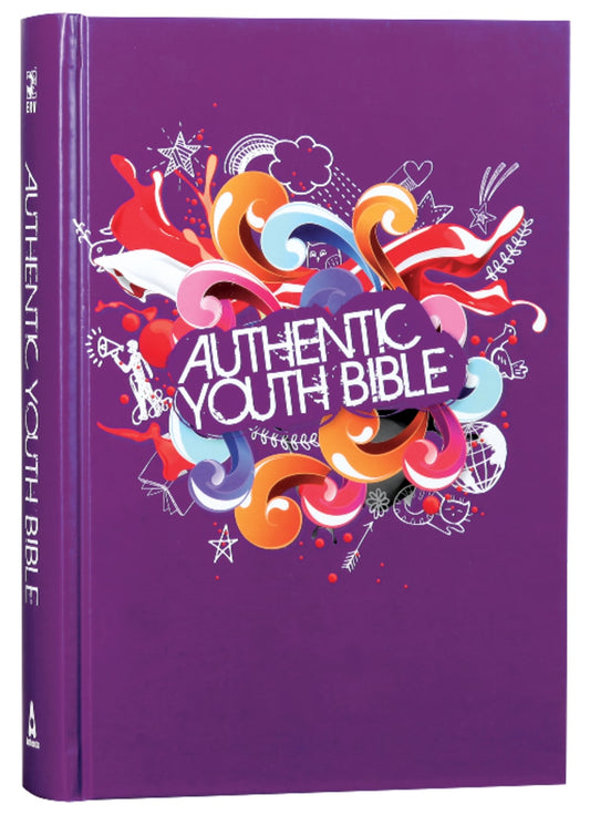 B ERV AUTHENTIC YOUTH BIBLE PURPLE