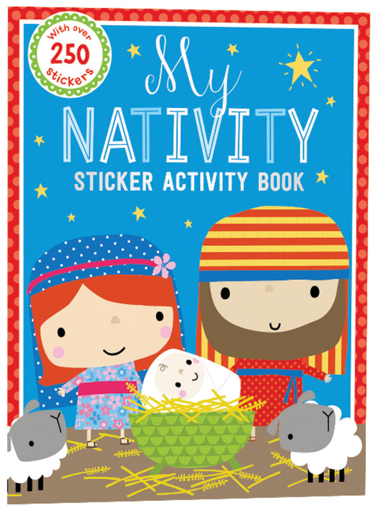 MY NATIVITY STICKER ACTIVITY BOOK (4 PAGES STICKERS)